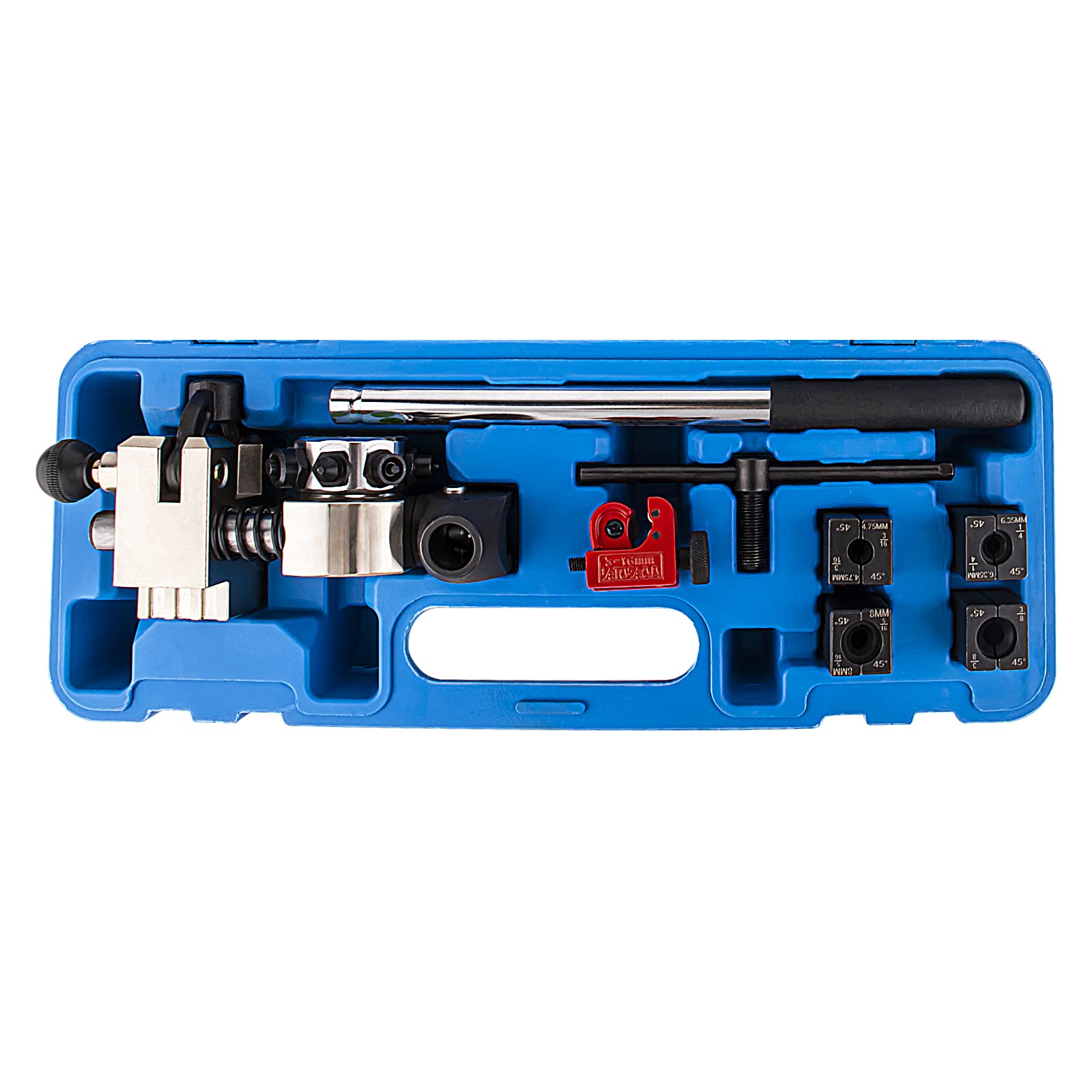 betury Professional Flaring Tool Bremsleitungsbördelwerkzeug, 45 Grad Einzel-, Doppel-, und Blasenbördelung für Weichmetall von Stahl- und Kupferleitungen betury Professional Flaring Tool Bremsleitungsbördelwerkzeug, 45 Grad Einzel-, Doppel-, und Blasenbördelung für Weichmetall von Stahl- und Kupferleitungen von betury