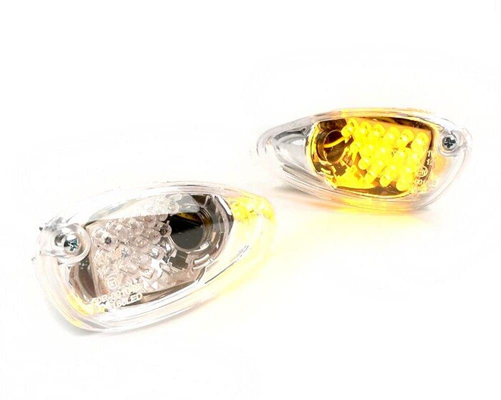 BGM Blinker Set LED vorne, klarglas/orange kompatibel für Gilera Runner 50 FX 125 FXR 180 bis Bj. 2005 BGM Blinker Set LED vorne, klarglas/orange kompatibel für Gilera Runner 50 FX 125 FXR 180 bis Bj. 2005 von bgm ORIGINAL SUPERCHARGED