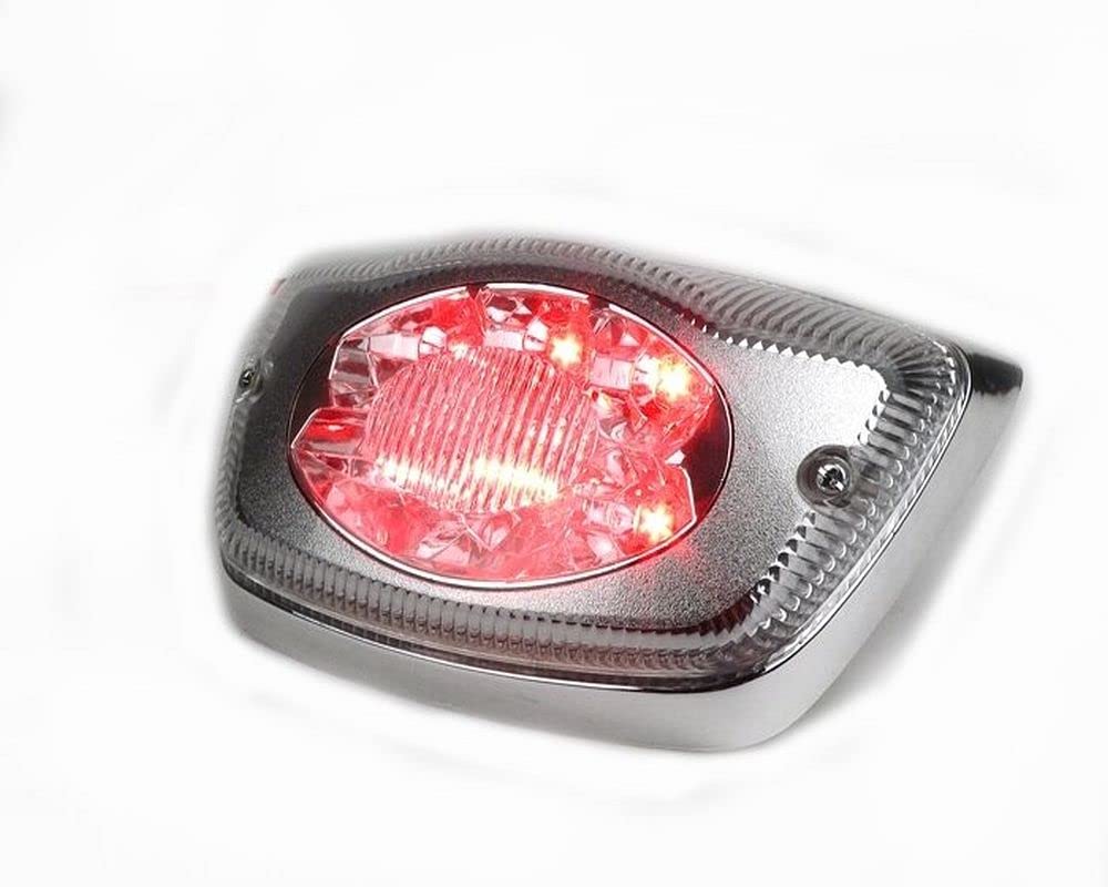 BGM Rücklicht LED, kompatibel für Vespa LX 50-150, LXV 50-150, S 50-150 Ersatz Heckleuchte Rückleuchte von bgm ORIGINAL SUPERCHARGED