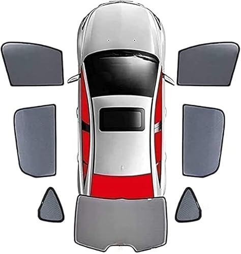 Auto Seitenfenster Sonnenschutz für Peugeot 2008, Auto Sonnenblende Fenster Windschutzscheibe Abdeckung Vorhang Jalousie Atmungsaktives Schutzabdeckung,7pcs~wholecar von buhb