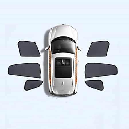 Auto Seitenfenster Sonnenschutz für Renault Koleos New 2016-2022, Auto Sonnenblende Fenster Windschutzscheibe Abdeckung Vorhang Jalousie Atmungsaktives Schutzabdeckung,6pcs~Doors~Window von buhb