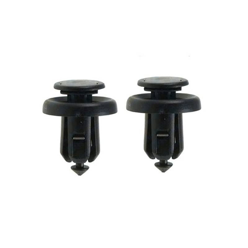 20 STÜCKE Front-Burger-Clip-Push-Typ-Halter mit Metalleinsatz 91505-S9A-003 Geeignet für Honda-Verriegelungshaken & Clip-Befestigungselement-Push-Rivet-Rivet von bzcemind