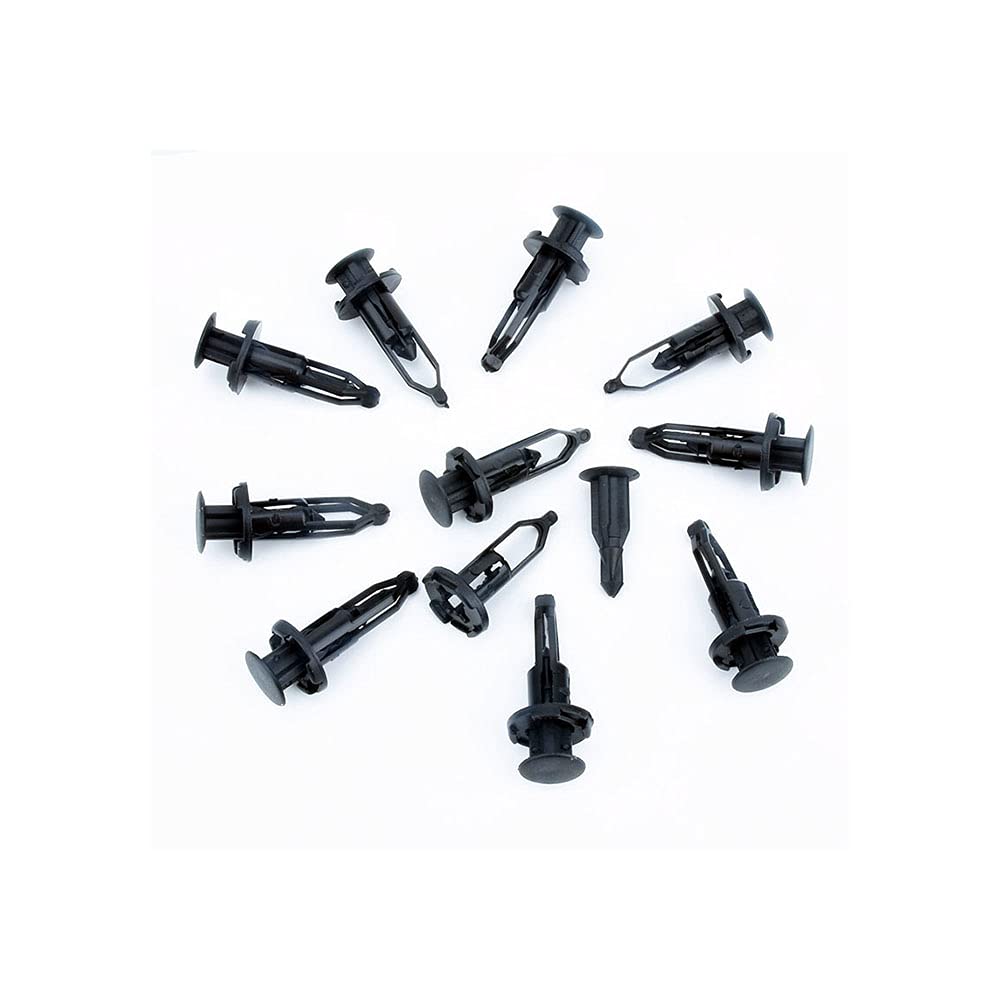 50 stücke Befestigungselemente Geeignet für Toyota Corolla Rav4 Avensis Auris Fender-Clips Stoßfänger Nieten Schwarz Kunststoff Autotür Trimmung Halter 50 stücke Befestigungselemente Geeignet für Toyota Corolla Rav4 Avensis Auris Fender-Clips Stoßfänger Nieten Schwarz Kunststoff Autotür Trimmung Halter von bzcemind