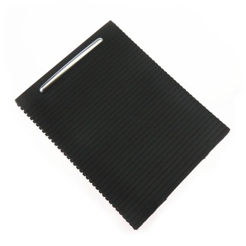 CANTONDZ Auto Mittelkonsole Rollo Blende Abdeckung Chrome Innen Mittelkonsole Abdeckung Kompatibel mit VW Passat B6 B7 CC 3C0857503 3C 0 857 503(Schwarz) von cantondz