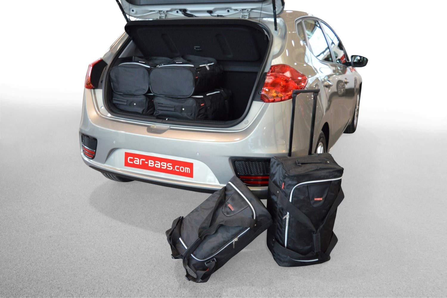 car-bags K11301S Cee'D (JD) Reistassen-Set Trolley + 3 x Handtas von car-bags