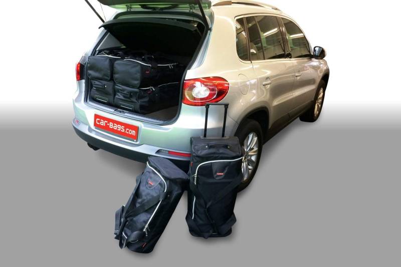 car-bags V12801S TIGUAN (5N) HOHE KOFFERRAUMBODEN REISTASSEN Set (3X Trolley + 3 von car-bags