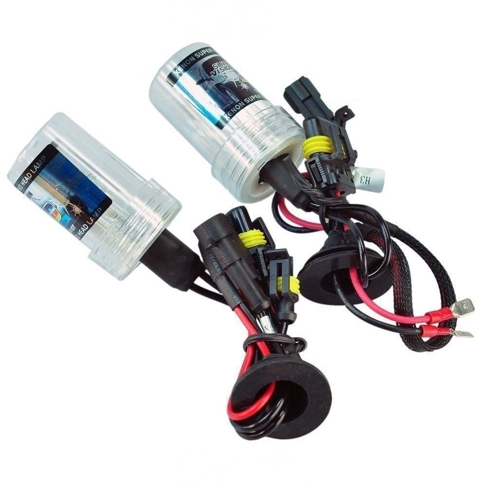 1 Paar Leuchtmittel Xenon H1 35 W 4300 K 12 V HID-Leuchtmittel Ersatzscheinwerfer von car passion
