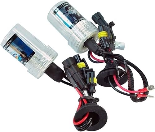 Xenon-Leuchtmittel, H7, 35 W, 5000 K, 12 V, HID Licht, Ersatz für Scheinwerfer, 1 Paar von car passion