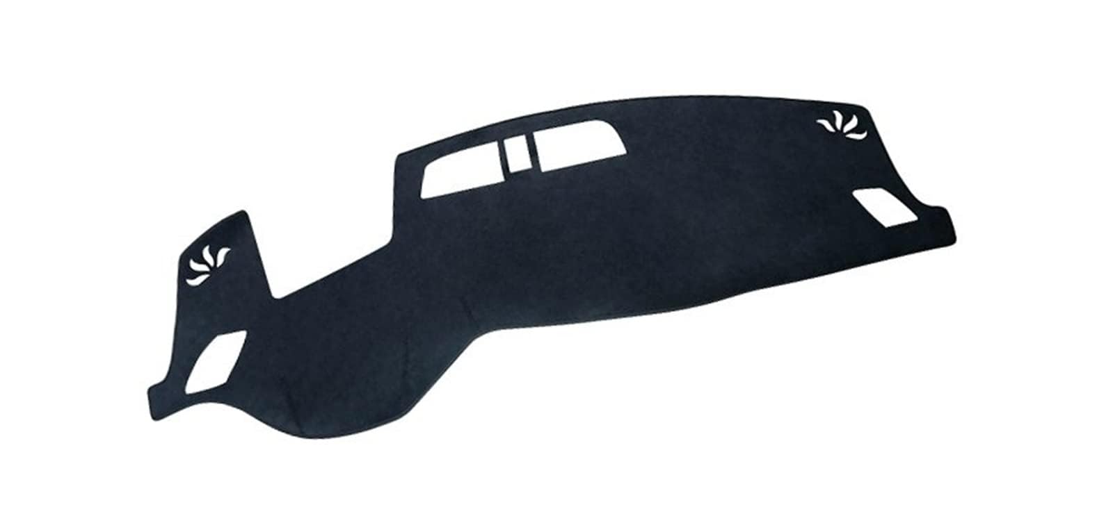 Auto Armaturenbrett Abdeckung, für Outlander 4 GM GN PHEV 2022 2023 (RHD) Antirutschmatte Armaturenbrett Abdeckung Pad Dashmat Teppich Innenzubehör A-Schwarzer Rand von carLLL