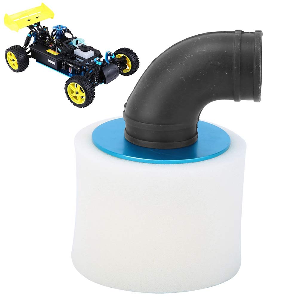 RC Air Filter, Air Filter Remote Control Accessory Aluminum Capped Air Filter Sponge Cover Fit for HSP Himoto Redcat 1:8 RC Car Truck (Blue) von cardyven