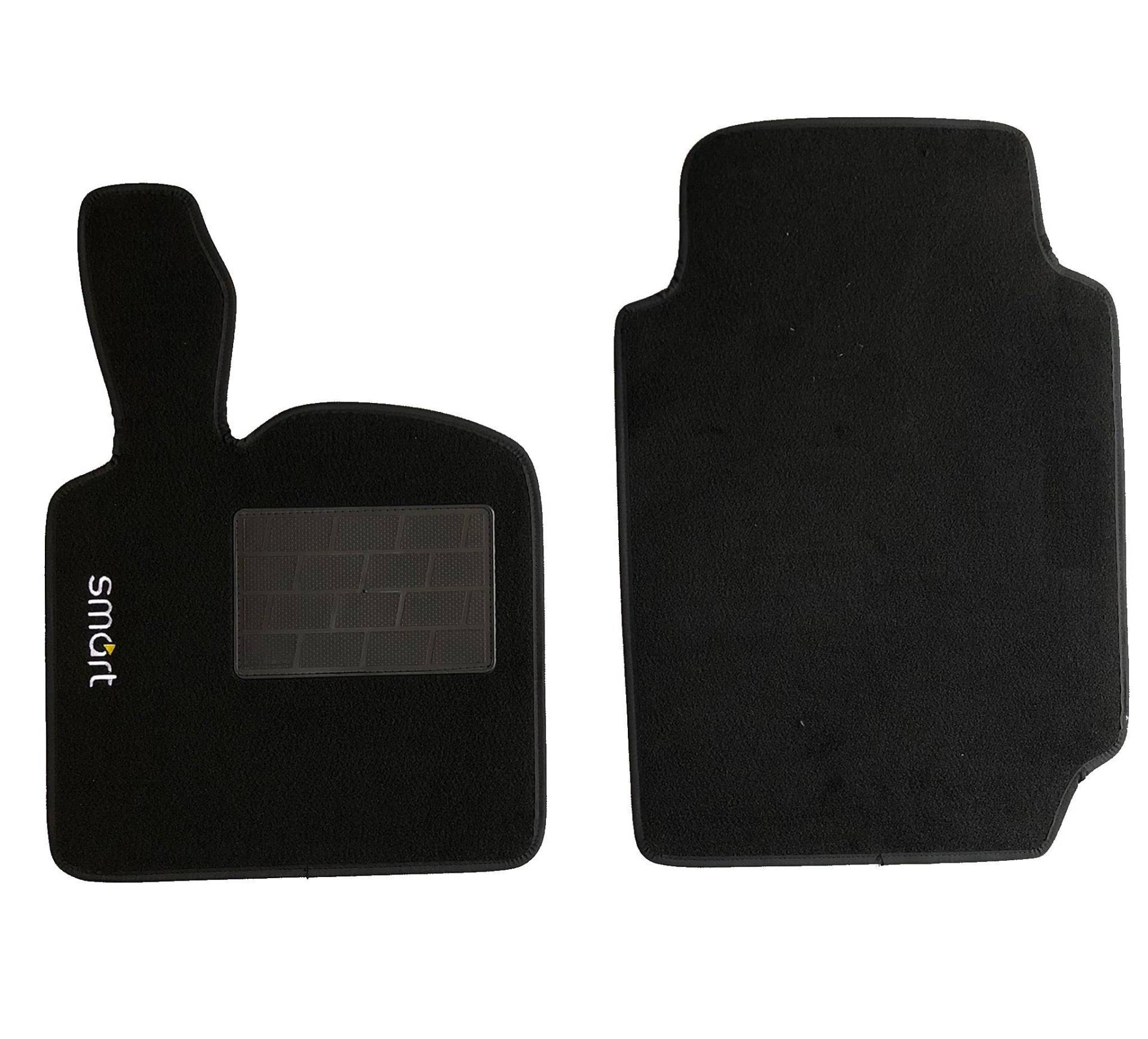 Passgenaue Auto-Fußmatten für Two von 98 bis 2014 (kompatibel mit Modell 450 bis 451) ohne Fixierung von carmats