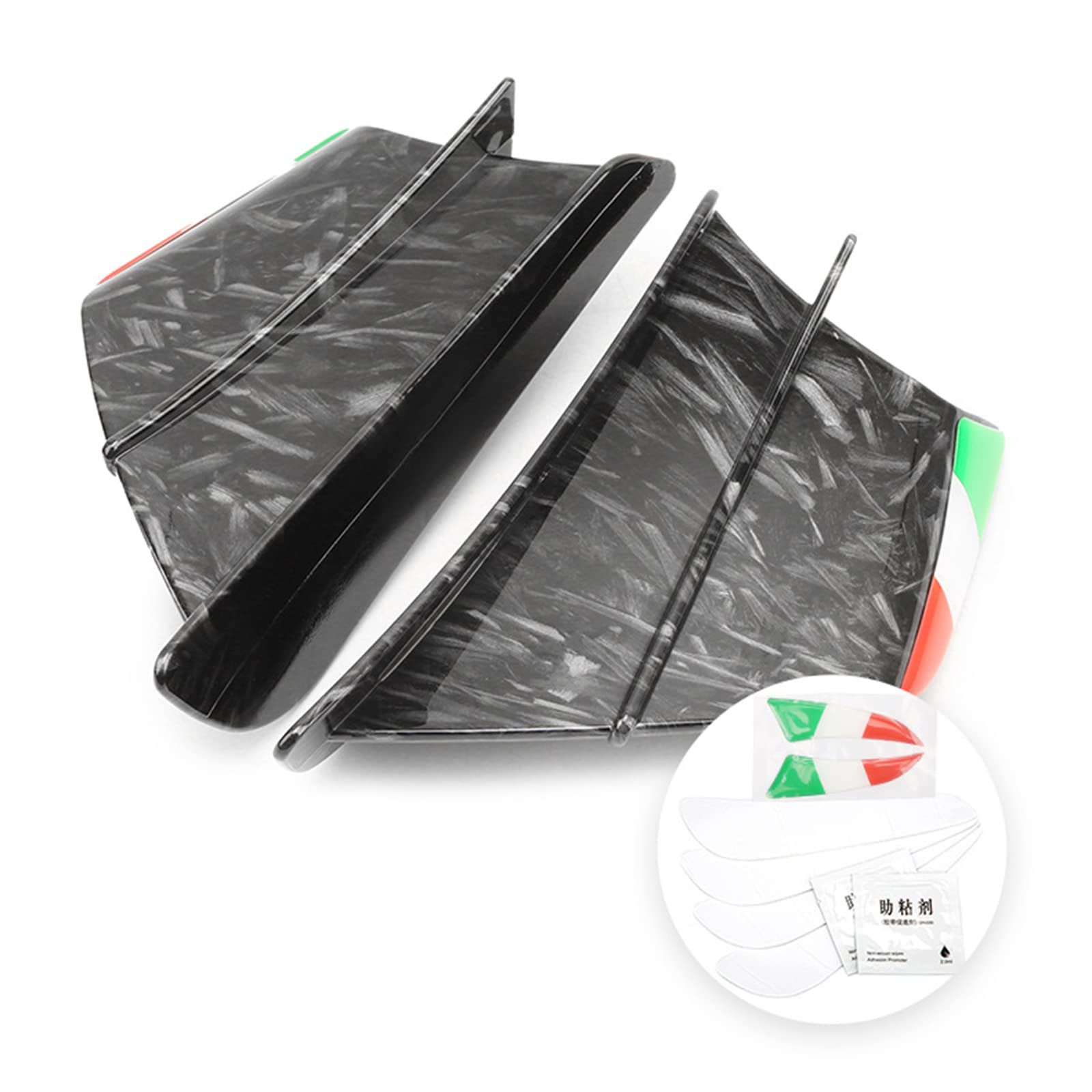 Motorrad Dynamischer Spoiler Aerodynamischer Flügelspoiler Motorräder Roller Modifikationszubehör Motorrad Dynamischer Spoiler Aerodynamischer Flügelspoiler Motorräder Roller Modifikationszubehör von carotoe
