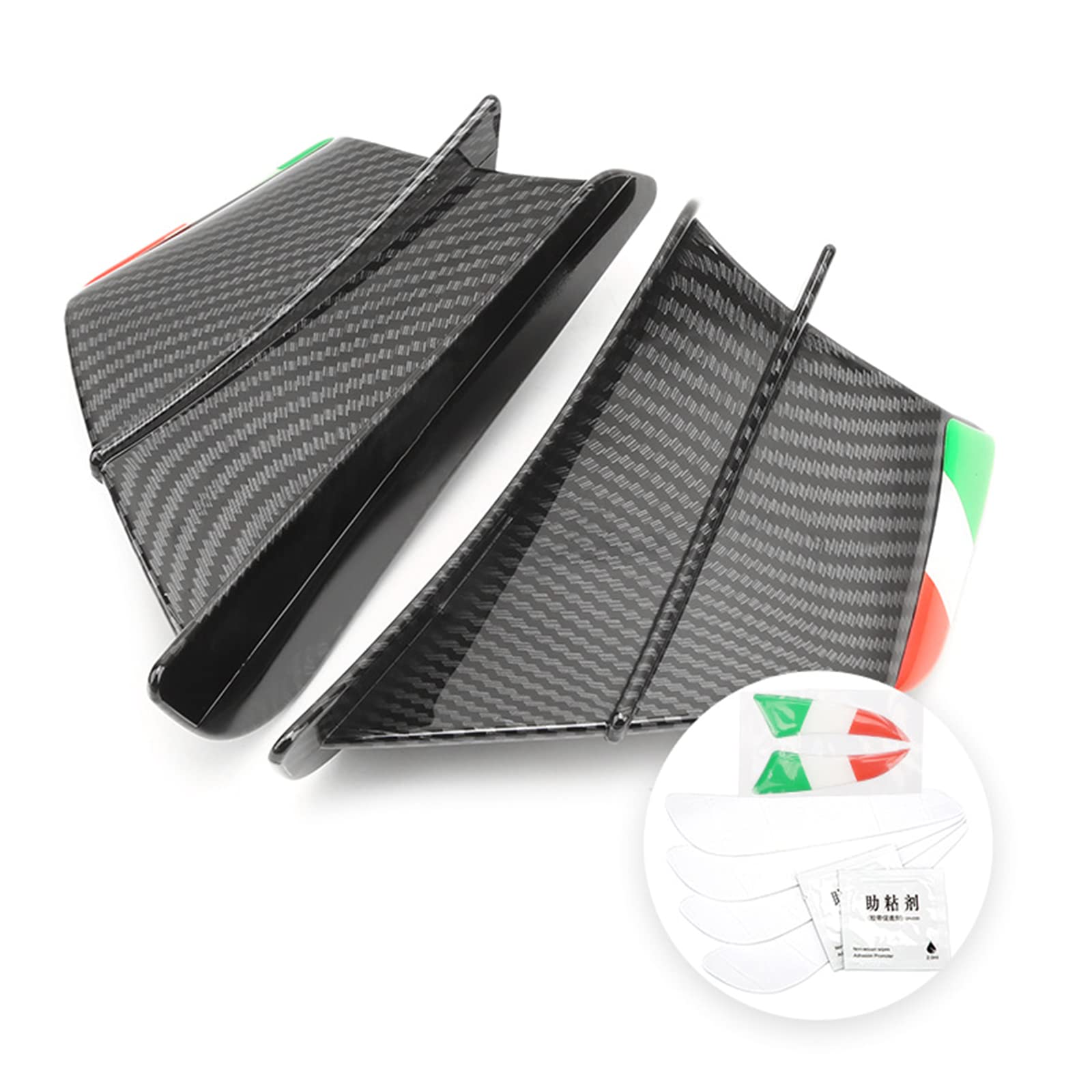 Motorrad Dynamischer Spoiler Aerodynamischer Flügelspoiler Motorräder Roller Modifikationszubehör Motorrad Dynamischer Spoiler Aerodynamischer Flügelspoiler Motorräder Roller Modifikationszubehör von carotoe