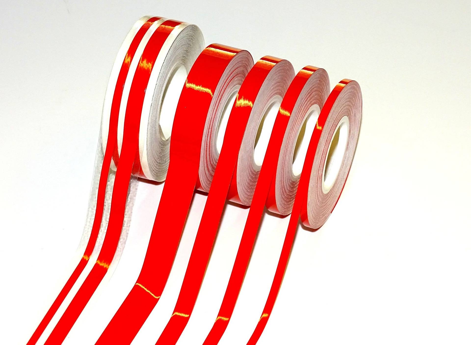 carstyling XXL Auto Zierstreifen Deco-Stripe rot 12 mm !!!DOPPELSTREIFEN!!! ~~~~~ schneller Versand innerhalb 24 Stunden ~~~~~ von carstyling XXL