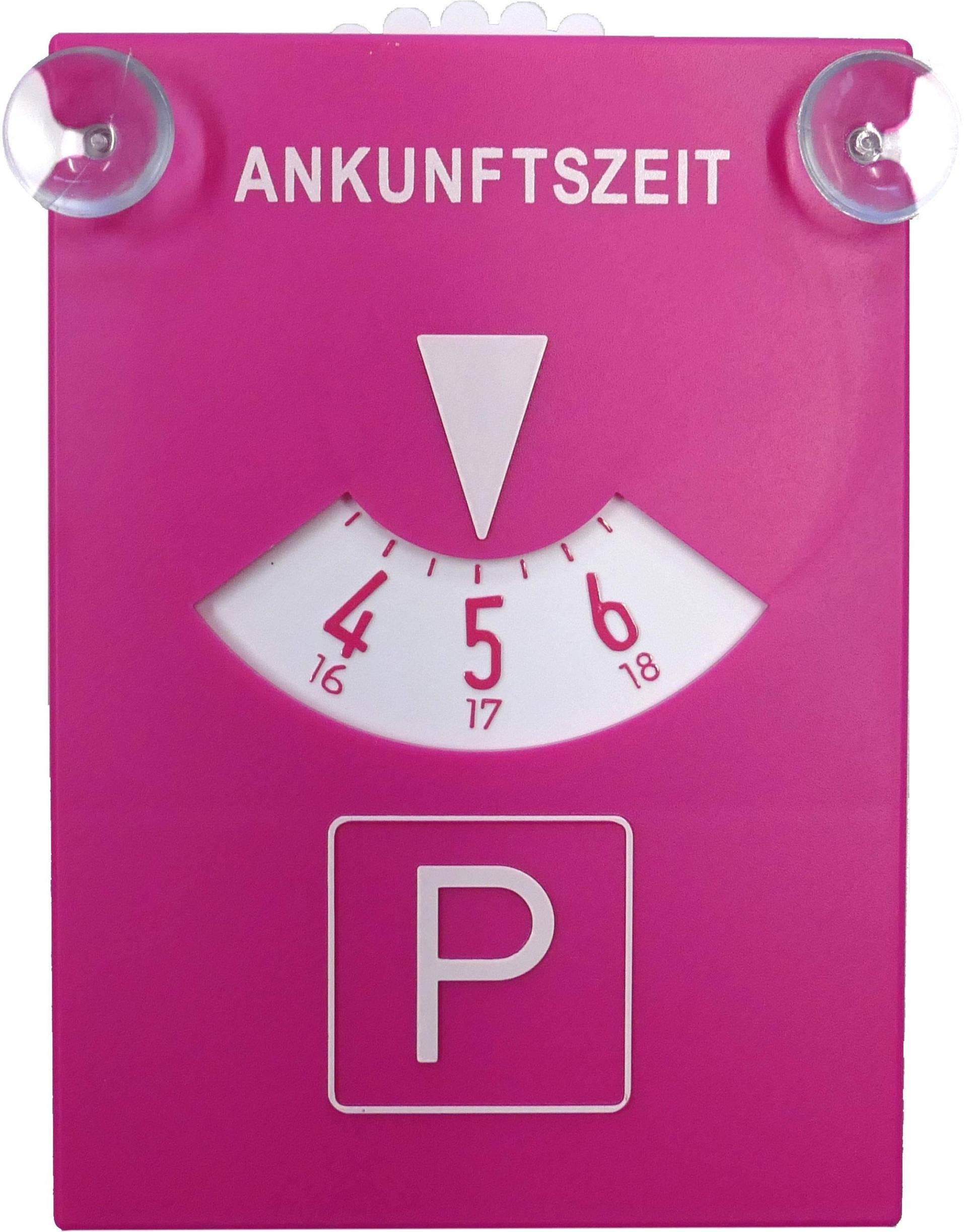 carstyling XXL Parkscheibe Pink mit Sauger ~ schneller Versand innerhalb 24 Stunden ~ von carstyling XXL