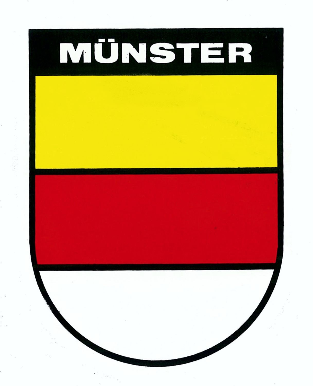 carstyling XXL Aufkleber Wappen Münster 115 x 90 mm von carstyling XXL