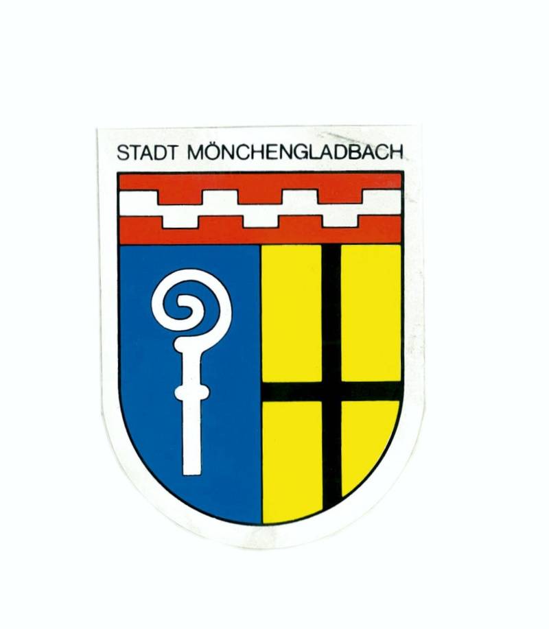 carstyling XXL Aufkleber Wappen Stadt Mönchengladbach 60 x 45 mm von carstyling XXL