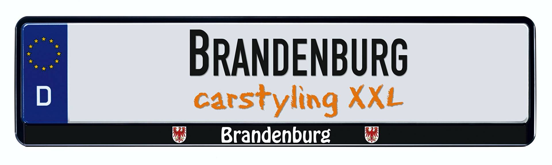 carstyling XXL Design Kennzeichenrahmen Bundesland Brandenburg 1 Stück carstyling XXL Design Kennzeichenrahmen Bundesland Brandenburg 1 Stück von carstyling XXL