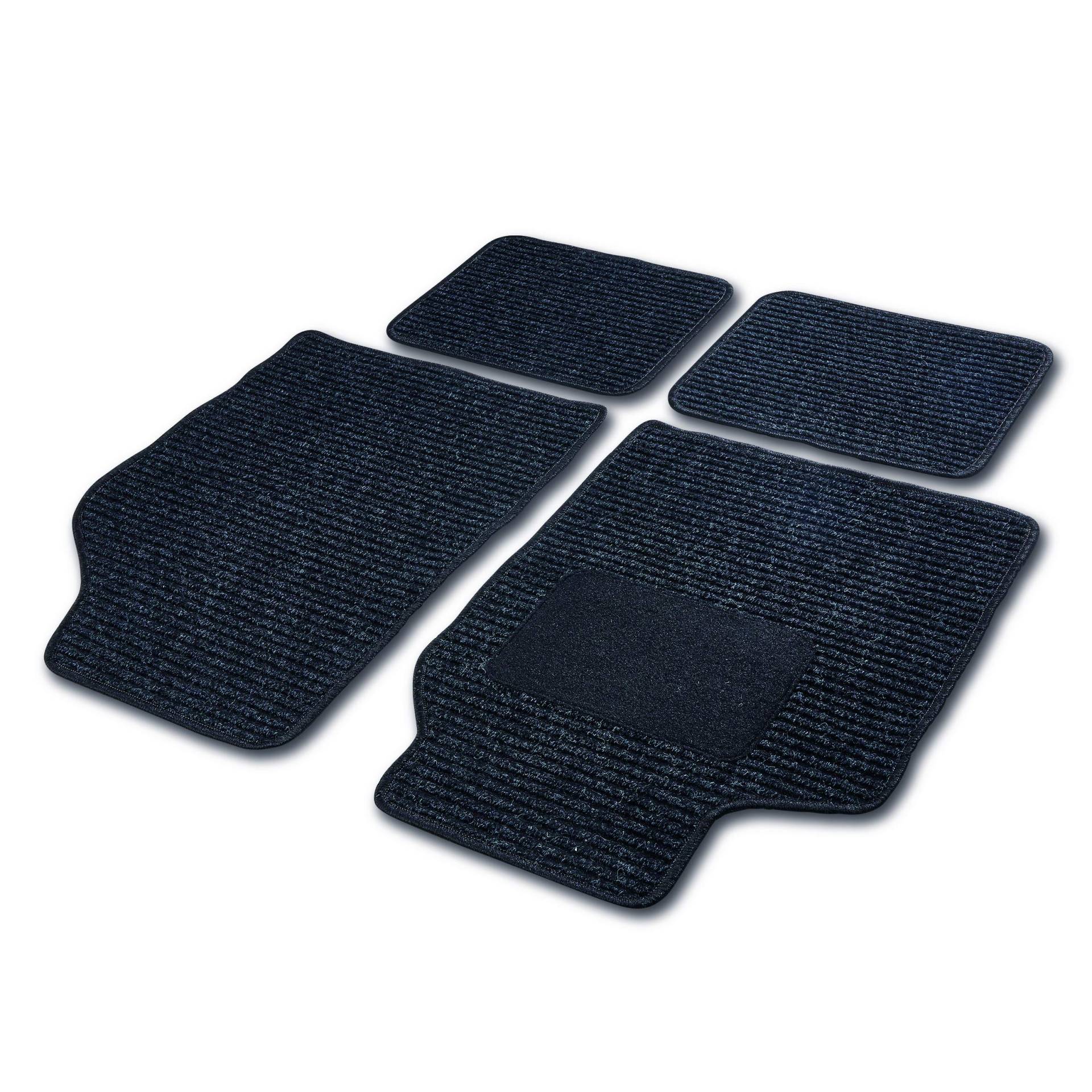 CARTREND Universal Textilmatte Thunder Teppich Matten Stoffmatten Autoteppiche Fussmatten Auto 4-teilig, mit Schwarzem Hochglanzgarn CARTREND Universal Textilmatte Thunder Teppich Matten Stoffmatten Autoteppiche Fussmatten Auto 4-teilig, mit Schwarzem Hochglanzgarn von cartrend