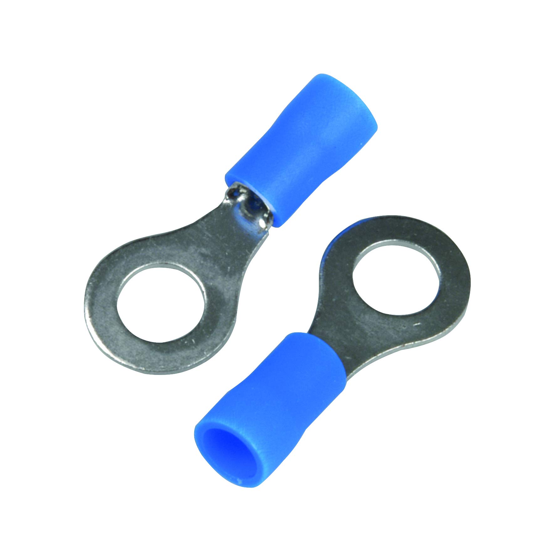 Cartrend 20 Stück Ring-Kabelschuhe, Kabelschuh Ring M6 blau für Kabel 1,5-2,5mm² von cartrend