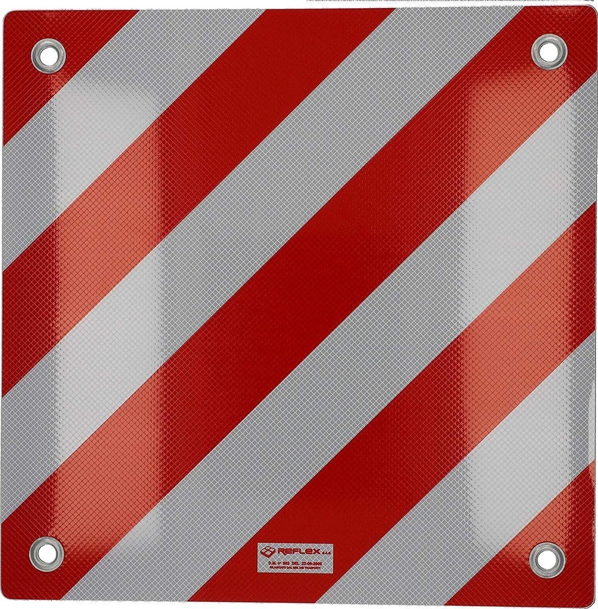 Cartrend 10615 Warntafel Italien Warnschild hinten Aluminium 50 x 50 cm reflektierend rot-weiß Heckträger/Fahrradträger für Auto,Camping Cartrend 10615 Warntafel Italien Warnschild hinten Aluminium 50 x 50 cm reflektierend rot-weiß Heckträger/Fahrradträger für Auto,Camping von cartrend