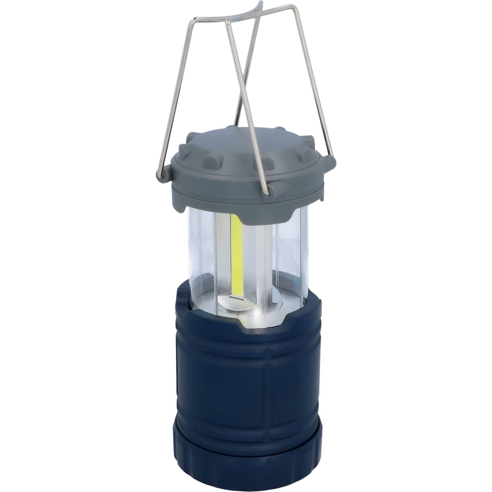Cartrend COB LED Mini Campingleuchte ausziehbar, batteriebetriebene Notfallleuchte, Laterne, Lampe, für Stromausfälle, Wandern, Camping, 90 Lumen, Blau Cartrend COB LED Mini Campingleuchte ausziehbar, batteriebetriebene Notfallleuchte, Laterne, Lampe, für Stromausfälle, Wandern, Camping, 90 Lumen, Blau von cartrend