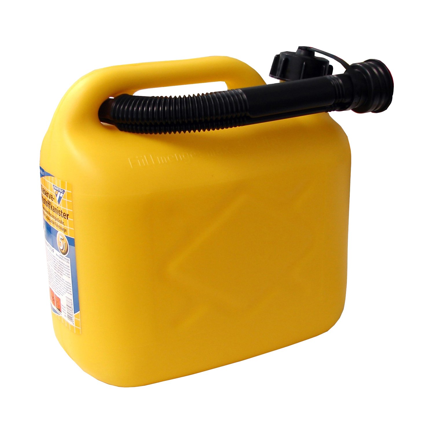 Cartrend Kraftstoffkanister, PVC, UN-Zulassung, Gelb, 5 Liter von cartrend