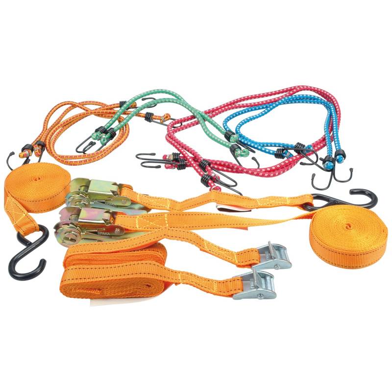 Cartrend 70147 Verzurr- und Haltegurt-Set 12-teilig von cartrend