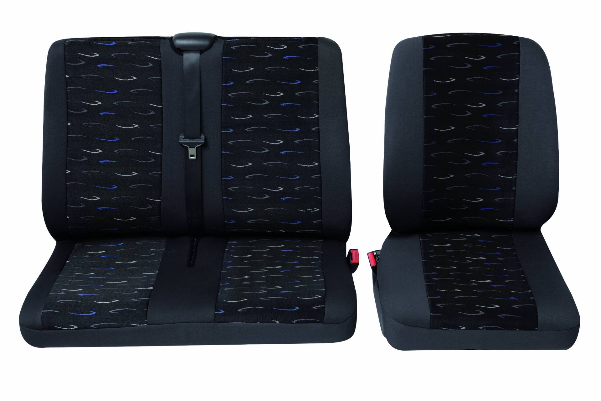 Cartrend 79-4020-01 Sitzbezug Komplett-Set Sprint, für Kleintransporter, Grau von cartrend