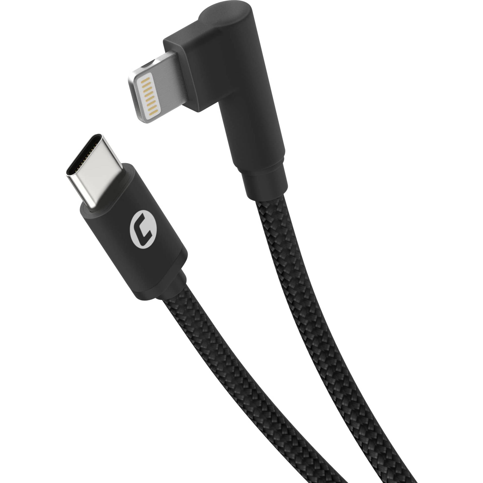 Cartrend USB C Ladekabel, Schnellladekabel mit 90 Grad Winkel, USB Typ C, kompatibel mit Allen Geräten, die über eine Schnittstelle vom Typ C für USB verfügen, Länge 100 cm von cartrend