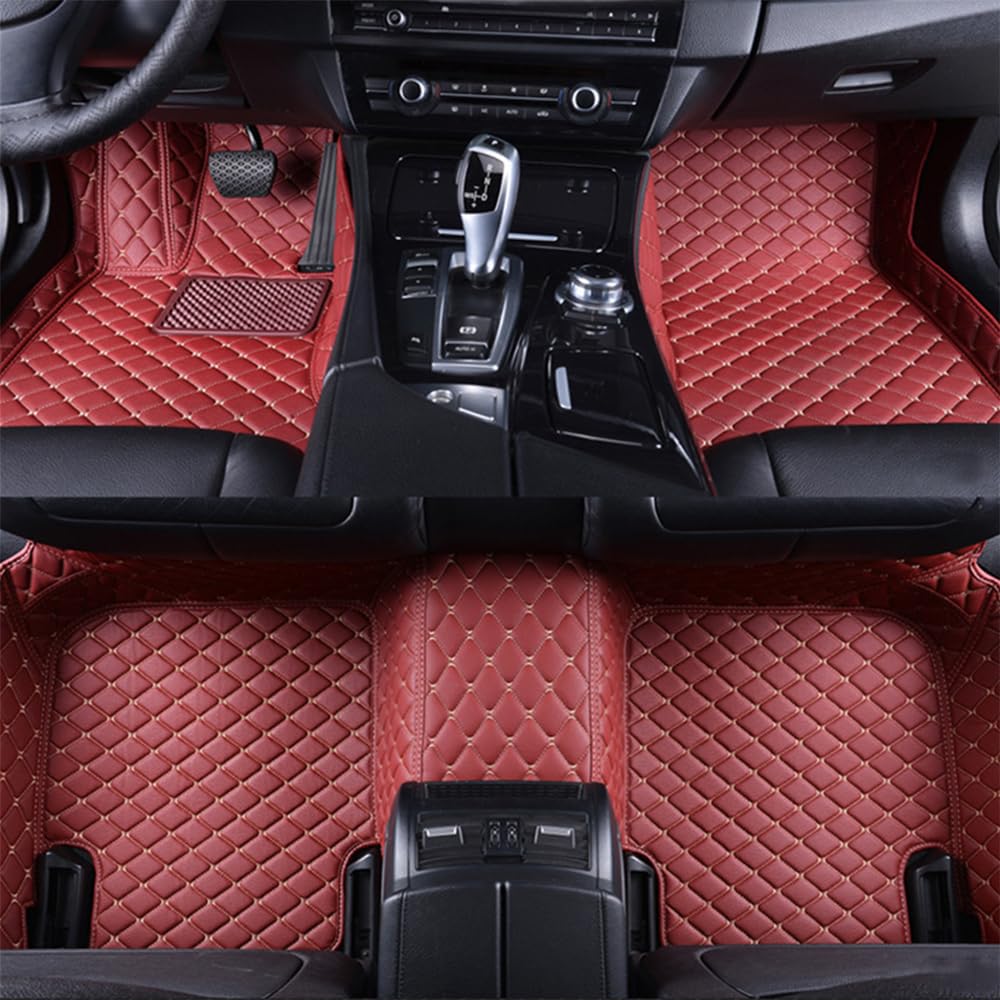 Auto Fußmatten für Dodge Caliber 2005+,Absatzschoner Verdickter Teppiche Matten wasserdichte rutschfeste Verschleißfeste Liners Innenzubehör,F Auto Fußmatten für Dodge Caliber 2005+,Absatzschoner Verdickter Teppiche Matten wasserdichte rutschfeste Verschleißfeste Liners Innenzubehör,F von ccZQNB