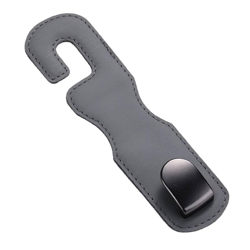 Ccuzs Car Headrest Hook, for All Auto Seat Back Hanger, Lightweight Vehicle Storage Holder for Bags, Umbrellas, Coats, Water Bottles, Packages, 6.69x2.76x0.08in von ccuzs