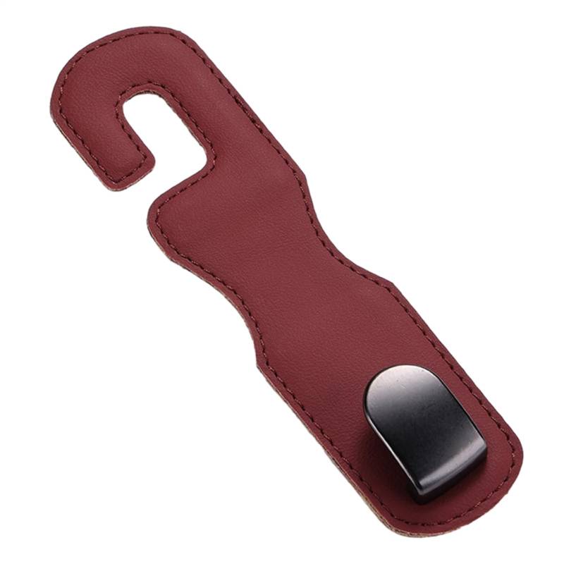 Ccuzs Car Headrest Hook, for All Auto Seat Back Hanger, Lightweight Vehicle Storage Holder for Bags, Umbrellas, Coats, Water Bottles, Packages, 6.69x2.76x0.08in von ccuzs