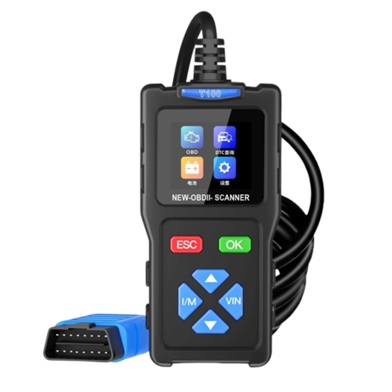 Wireless Car Scanner Diagnostic Tool, Professional Plug-and-Play Code Reader, Real-Time Vehicle Health Monitor, OBD2 Scan Tool for Cars Trucks RVs Auto Repair Shop Use Mechanics 5.12x2.56x1.02in Wireless Car Scanner Diagnostic Tool, Professional Plug-and-Play Code Reader, Real-Time Vehicle Health Monitor, OBD2 Scan Tool for Cars Trucks RVs Auto Repair Shop Use Mechanics 5.12x2.56x1.02in von ccuzs