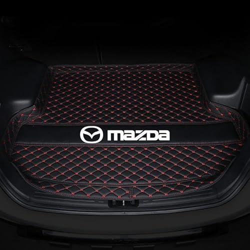Auto Kofferraummatte, für Mazda 2 IV (XP21) 2022-2023 Wasserdicht Antirutsch Kofferraumwanne Schutzmatte,passend Premium Antirutsch,C von cenmoo