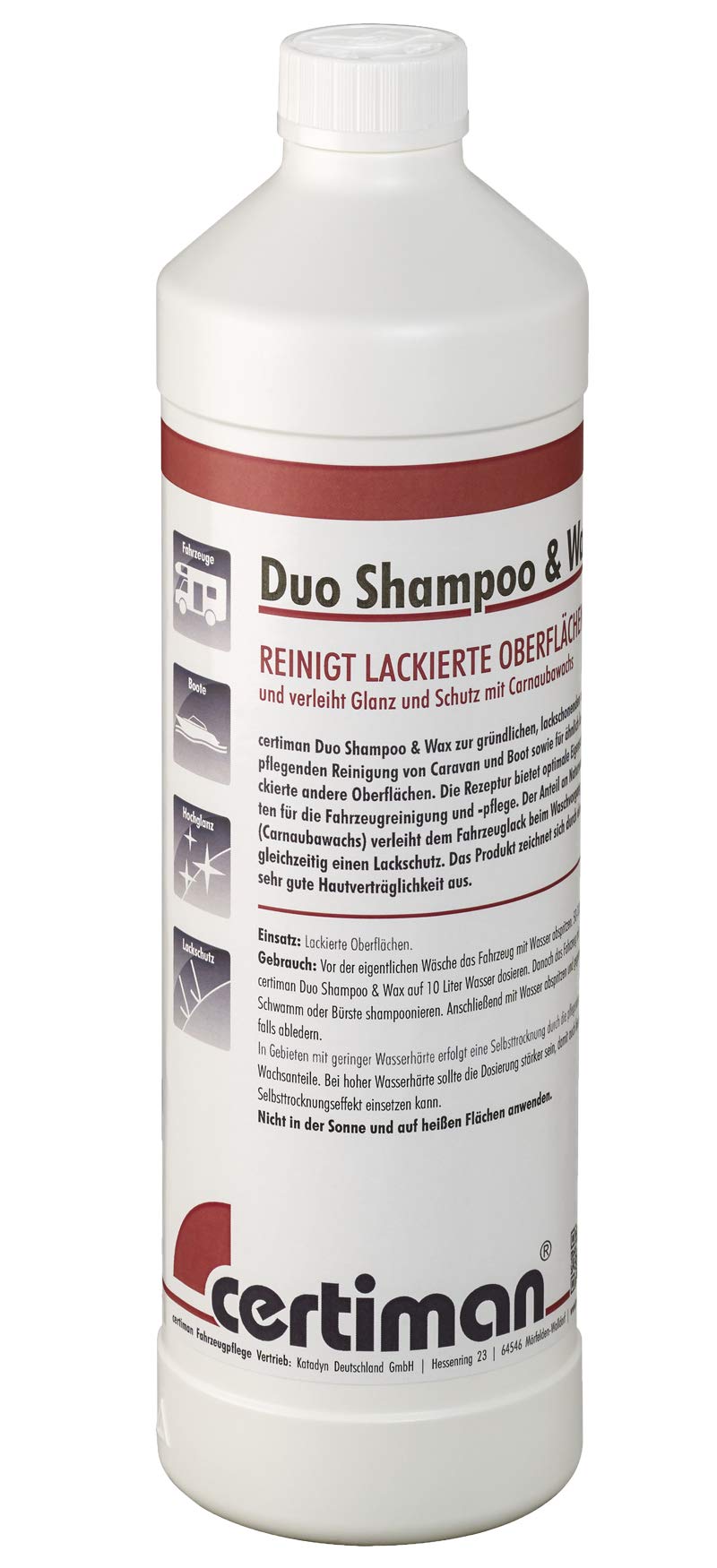 Certisil Pflegemittel Certiman Duo Shampoo und Wax 1000 ml, 38665 Certisil Pflegemittel Certiman Duo Shampoo und Wax 1000 ml, 38665 von Certisil