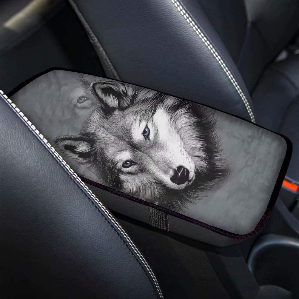 Chaqlin Grey Wolf Print Center Konsole Armlehne Pad Abdeckung Schutzkissen Cool Funky Wasserdicht Fahrzeug Armlehne Kissen Pad Auto Armlehne Abdeckung Auto Zubehör Chaqlin Grey Wolf Print Center Konsole Armlehne Pad Abdeckung Schutzkissen Cool Funky Wasserdicht Fahrzeug Armlehne Kissen Pad Auto Armlehne Abdeckung Auto Zubehör von chaqlin