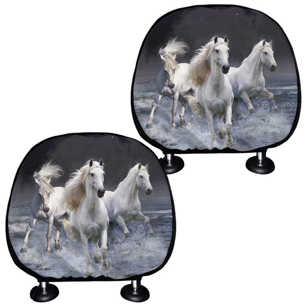 chaqlin Running Horse Auto Kopfstützenbezüge 2er Pack Set Auto Sitz Kopfstütze Protector Fall Kopfstütze Kissenschutz Elastische Hülse Universal Fit Jeep Truck SUV Innenausstattung Dekor chaqlin Running Horse Auto Kopfstützenbezüge 2er Pack Set Auto Sitz Kopfstütze Protector Fall Kopfstütze Kissenschutz Elastische Hülse Universal Fit Jeep Truck SUV Innenausstattung Dekor von chaqlin