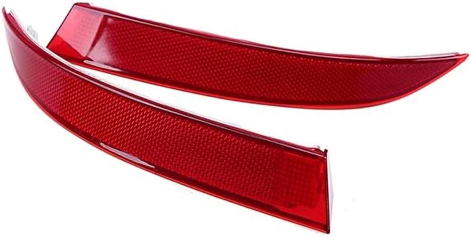 Auto-Bremslichter Für BMW X5 E70 LCI 2011-2013 Auto Hinten Stoßstange Reflektor Rote Linse(Left and right) von chusike