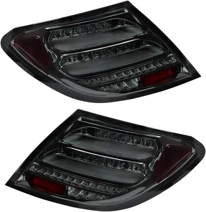 Auto-Bremslichter Für Mercedes für Benz W204 C300 C250 2007-2014 Nebelscheinwerfer Blinker(Schwarz) von chusike