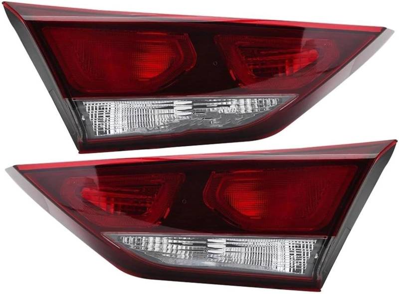 chusike Auto-Bremslichter Für Hyundai für elantra 2017-2019 Rücklicht Ohne Leuchtmittel Fahren Lampe Bremse Stop Licht(Left and right) von chusike