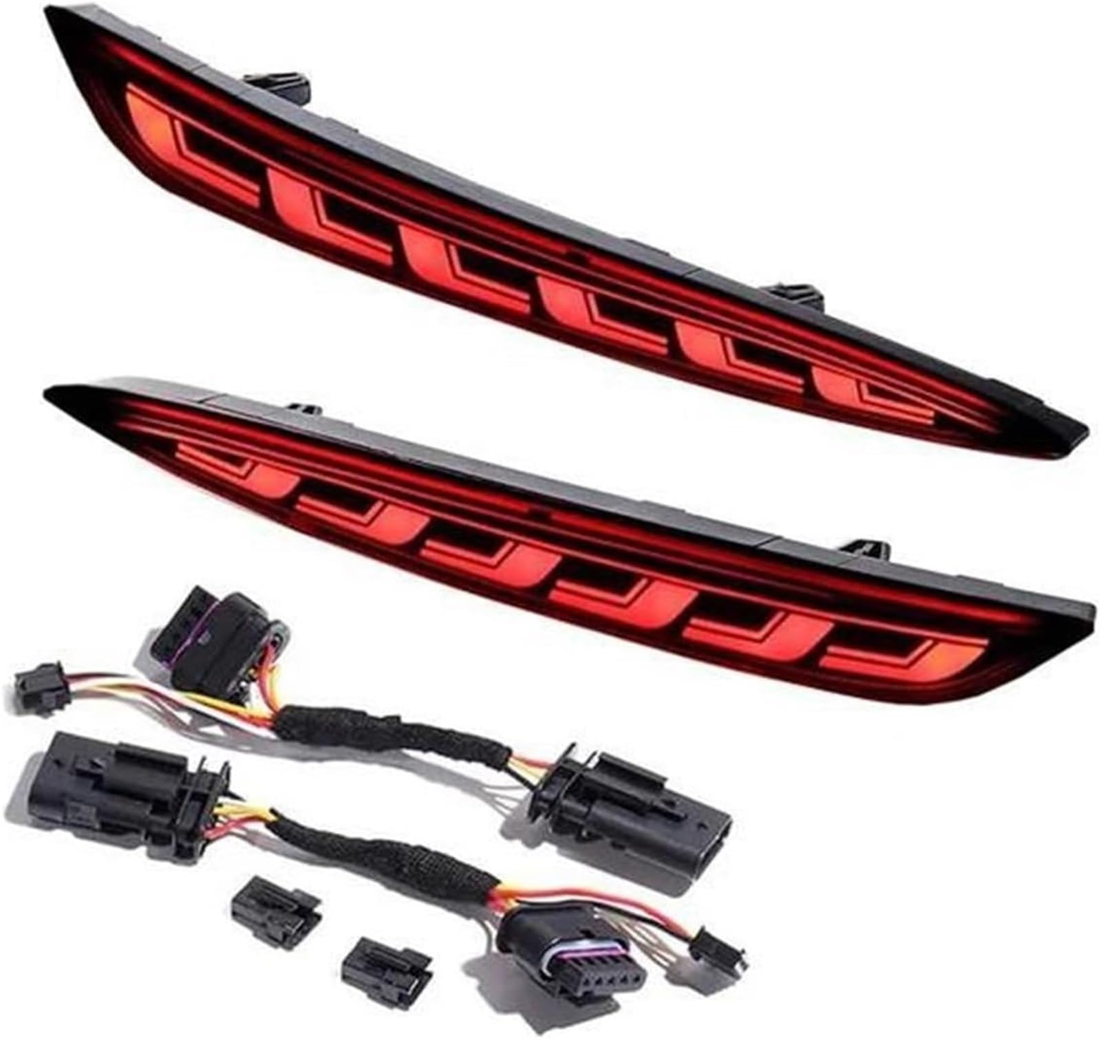 chusike Auto-Bremslichter Für Tesla für modell 3 2017-2022 Hinten Stoßstange Lichter Nebel Lampe Bremse Licht für Mit Sequentielle chusike Auto-Bremslichter Für Tesla für modell 3 2017-2022 Hinten Stoßstange Lichter Nebel Lampe Bremse Licht für Mit Sequentielle von chusike