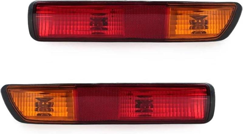 chusike Auto-Bremslichter Stoßstange hinten Bremslicht für Mitsubishi für pajero für montero V73 V75 V77 2001-2003(Left and right) von chusike