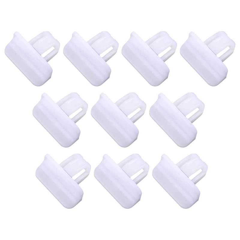 10 Stück Frontstoßstange obere Abdeckung Clip Halter Form Clips 68225214AA kompatibel mit Chrysler Jeep Cherokee von ciciTree