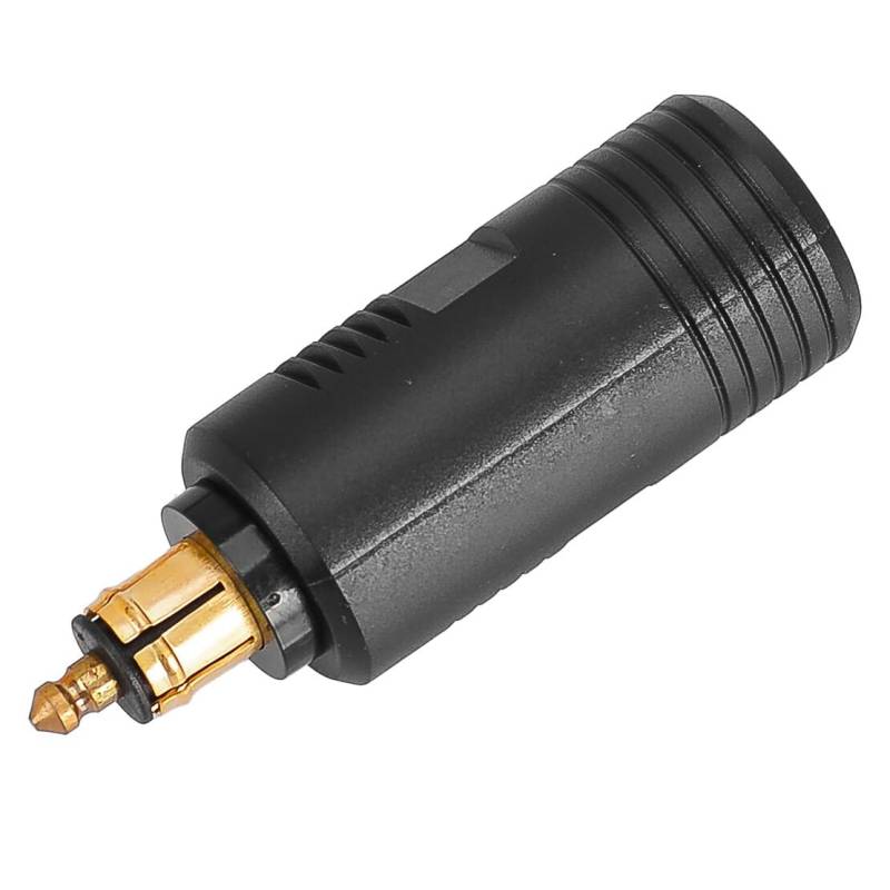 ciciTree 12-24V Motorrad Europäische DIN-Buchse auf Zigarettenanzünder Adapter Stecker Konverter von ciciTree