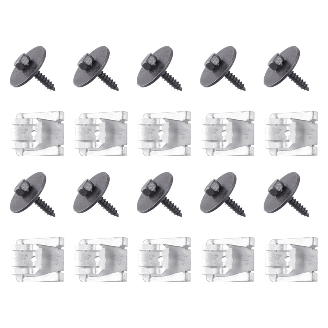 ciciTree 20Stück Unter Motorabdeckung Boden Clips Schrauben Kits Fit Für Mercedes Benz A B C E M CLA CLK CLS Klasse ciciTree 20Stück Unter Motorabdeckung Boden Clips Schrauben Kits Fit Für Mercedes Benz A B C E M CLA CLK CLS Klasse von ciciTree