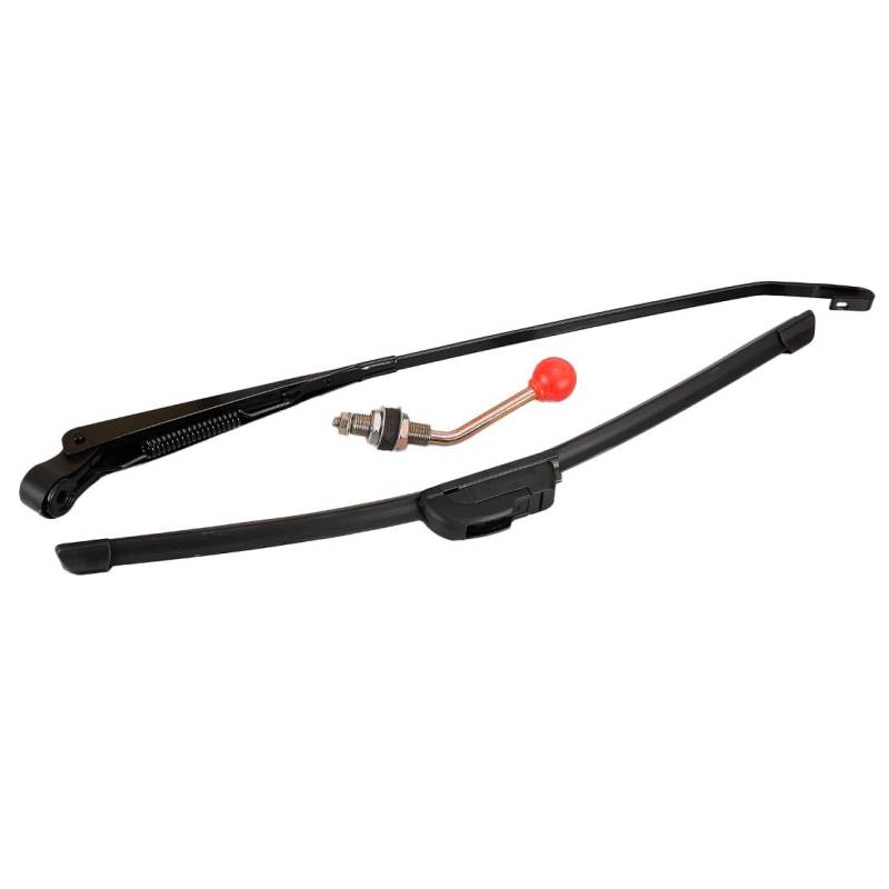 ciciTree UTV Manuelle Handbetriebene Scheibenwischer Gummiblätter Universal Ersatz Set von ciciTree