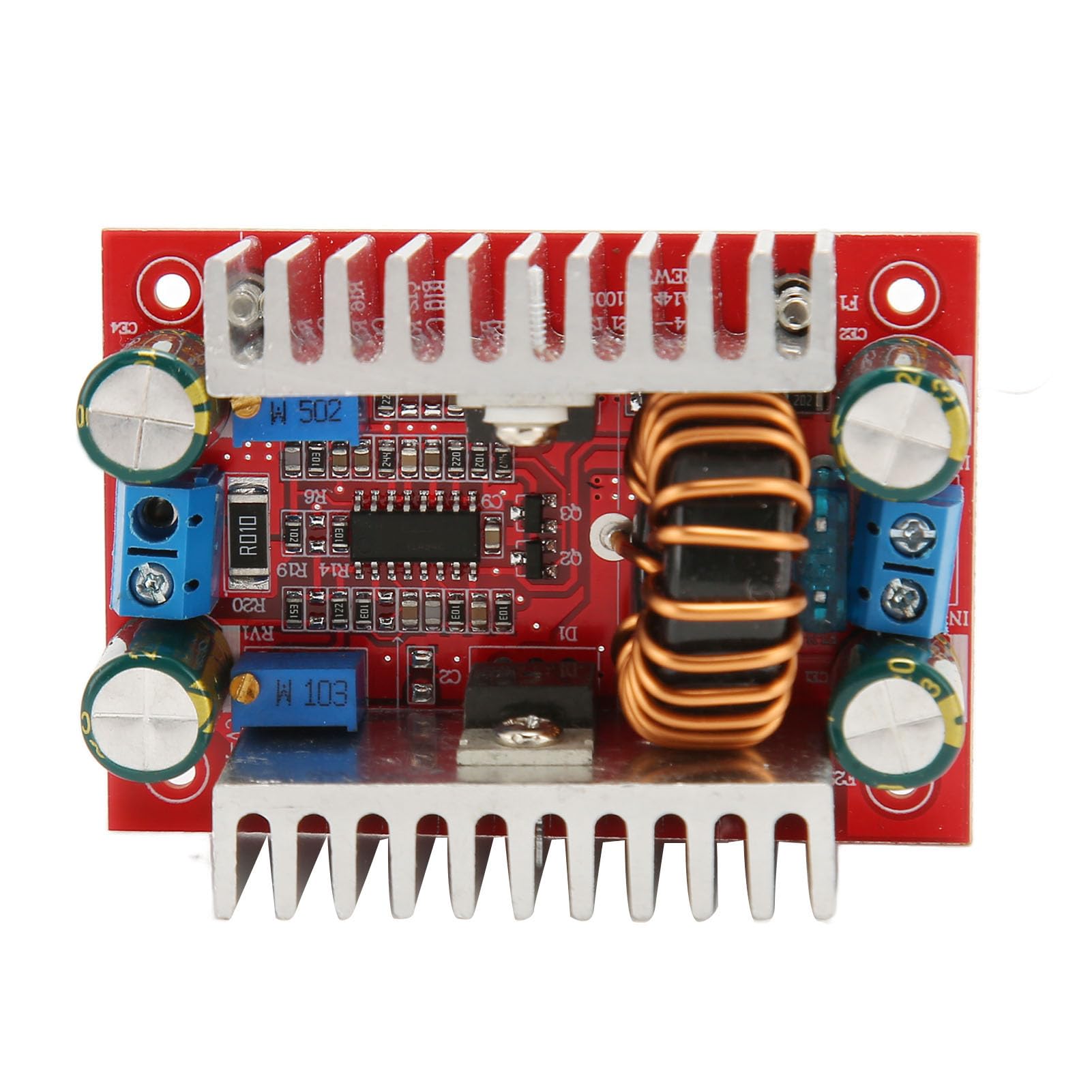 400 W 15 A DC-zu-DC-Aufwärtswandlermodul, Step-Up-Modul mit Einstellbarer Konstantstrom-Stromversorgung, Geeignet für Laptop-Aufladung, DIY-Netzteil, LED-Anzeige, von ciciglow