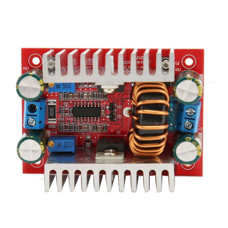 400 W 15 A DC-zu-DC-Aufwärtswandlermodul, Step-Up-Modul mit Einstellbarer Konstantstrom-Stromversorgung, Geeignet für Laptop-Aufladung, DIY-Netzteil, LED-Anzeige, von ciciglow