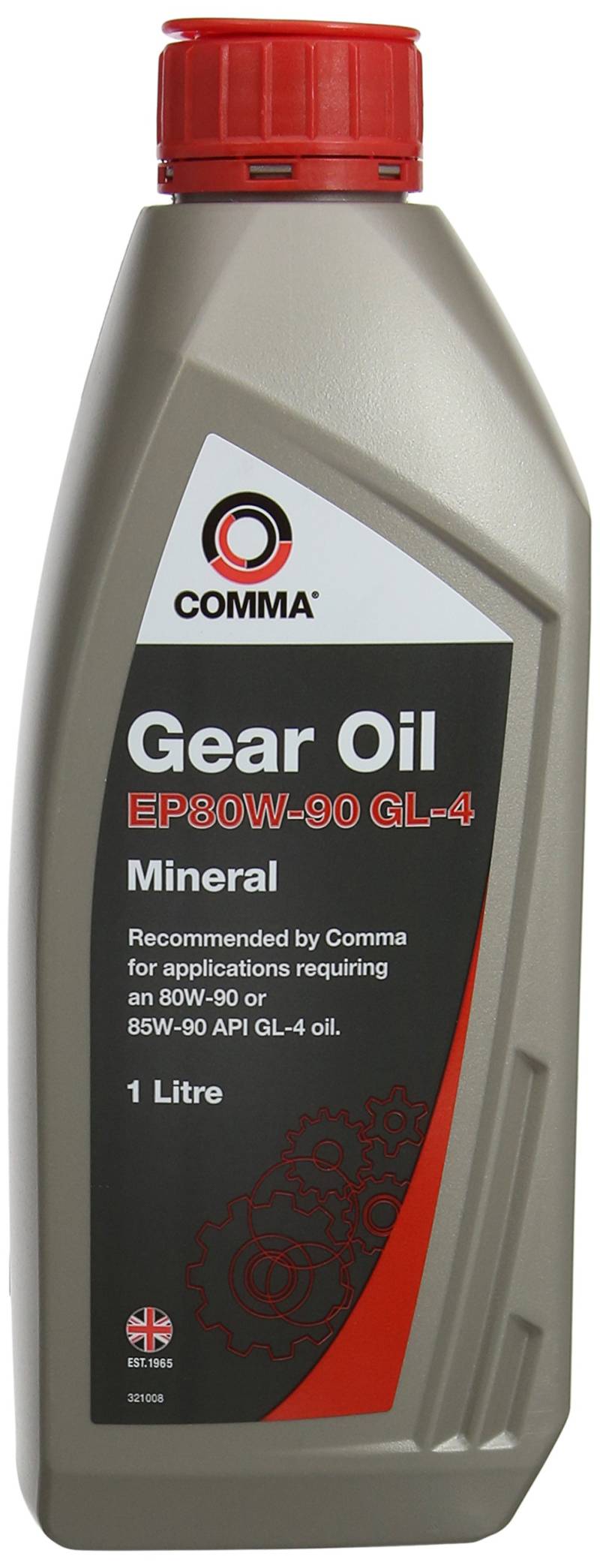 Comma GO41L EP80W-90 GL4 Getriebeöl 1 L von COMMA